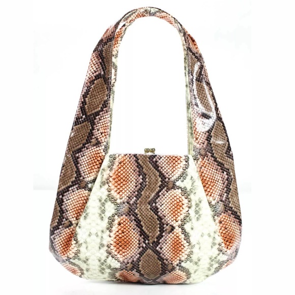 LPA Handbags - LPA Bambi Vegan Leather Kisslock Snake Bag $168